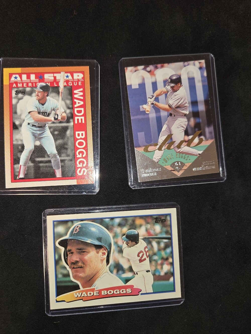 Wade Boggs Topps Donruss Lot 1988 1990 1995 300 Club
